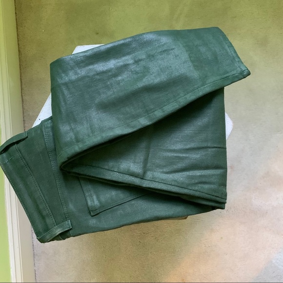 L'Agence Margot High-Rise Ankle Skinny Coated Jean - Picture 15 of 16